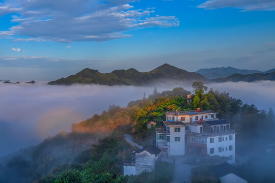 歙县石潭北山佛光