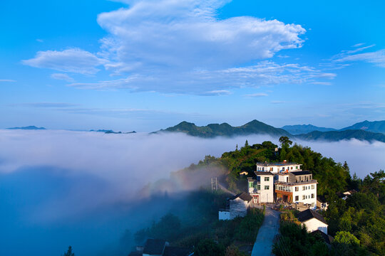 歙县石潭北山佛光