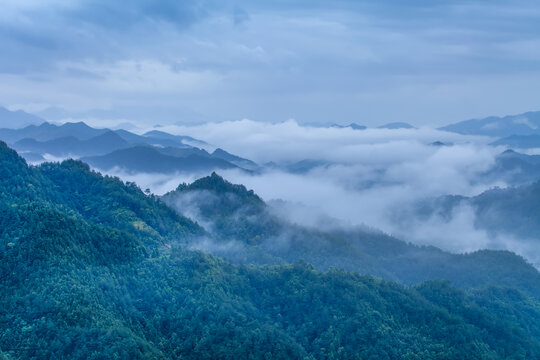 歙县石潭晨曦