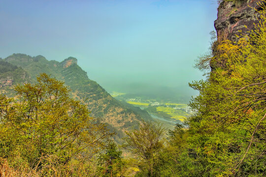 齐云山丹霞地貌