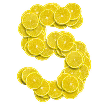 柠檬数字5