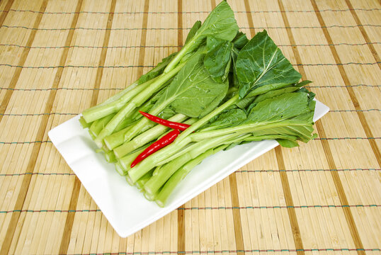 白灼菜心