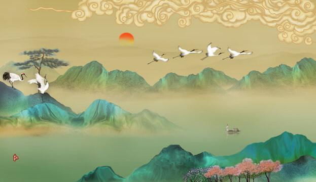 國(guó)畫山水畫