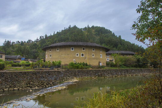 河坑土楼外景印记