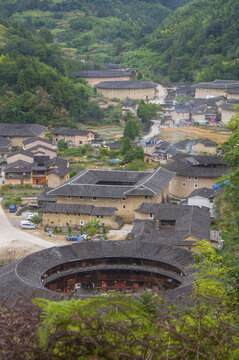 漳州南靖河坑土楼群