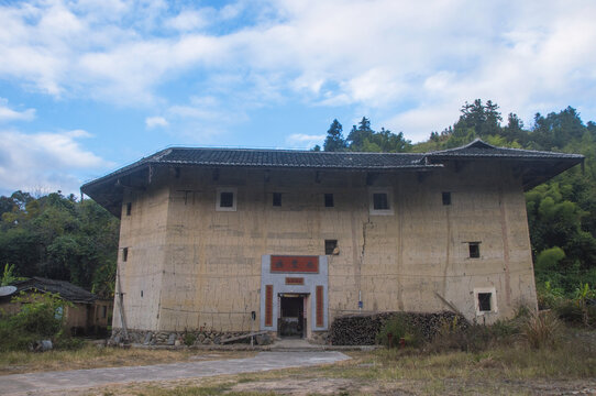 五角形土楼南薰楼外景