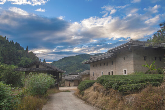 漳州土楼河坑土楼群