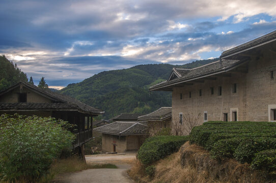 土楼乡村景观