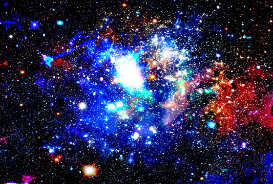 絢麗炫彩星空