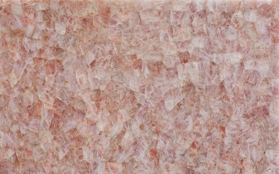 粉色水晶大理石
