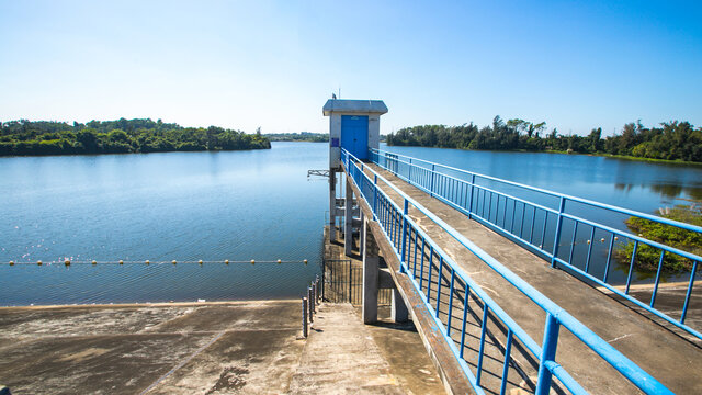 海口沙坡湿地水库