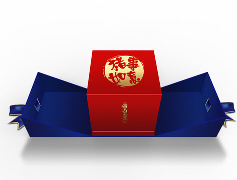 禮盒包裝設(shè)計分層文件