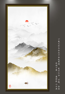 玄關山水畫