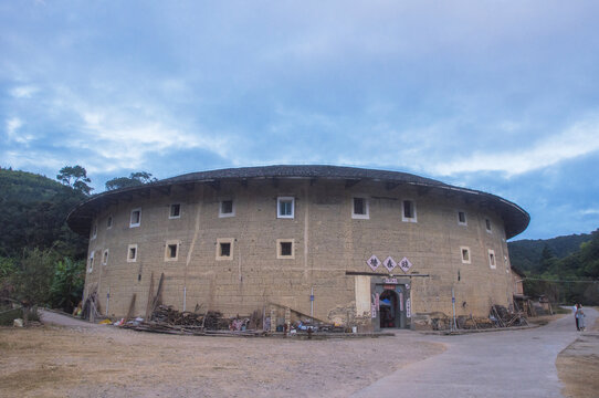 河坑晓春楼景观