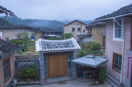 河坑乡村房屋建筑