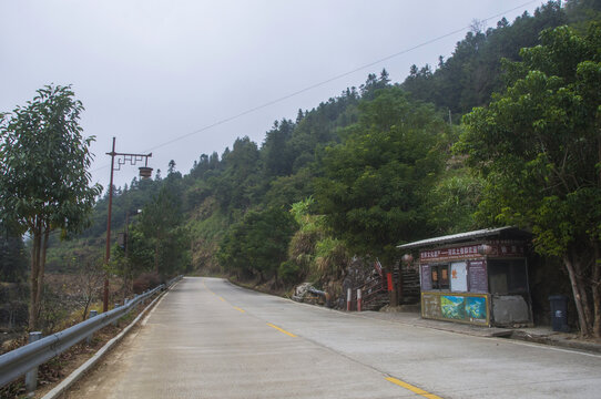 河坑土楼群售票处