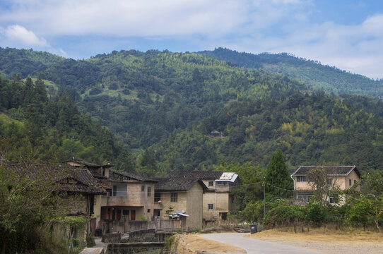 漳州河坑自然村风光