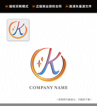 K字母logo