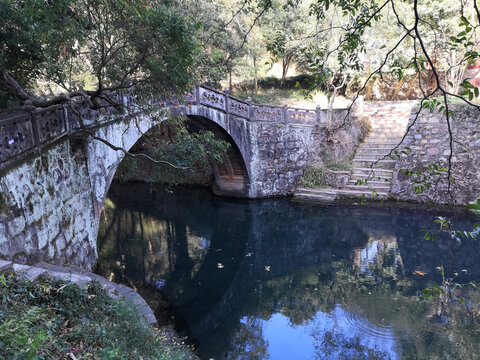 湖北当阳玉泉寺旅游景区珍珠泉