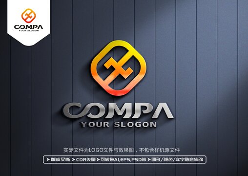 X字母標(biāo)志X字母LOGO