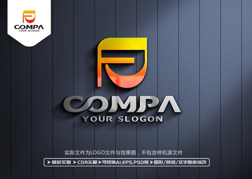 FJ字母標(biāo)志FJ字母LOGO