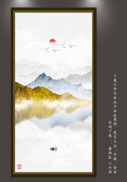 酒店水墨畫