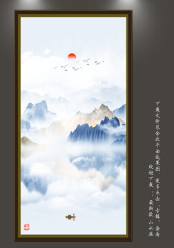 禪意水墨畫(huà)