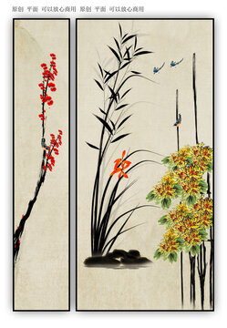 梅蘭竹菊