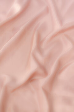 粉色丝绸质感创意背景