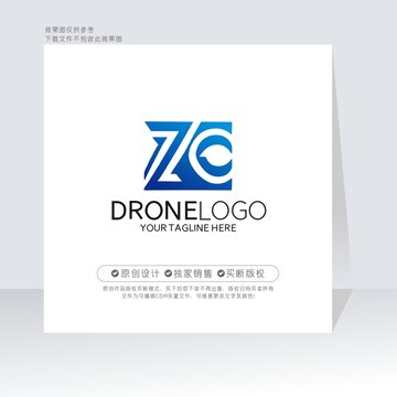 CZ字母標志ZC標志
