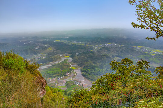 齐云山俯瞰