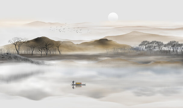 山水畫