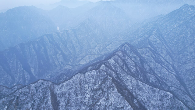 南五台雪景