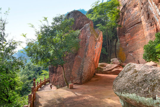 齐云山丹霞地貌