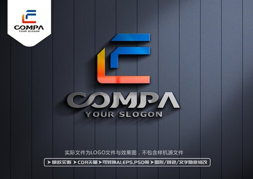 FC字母标志LOGO