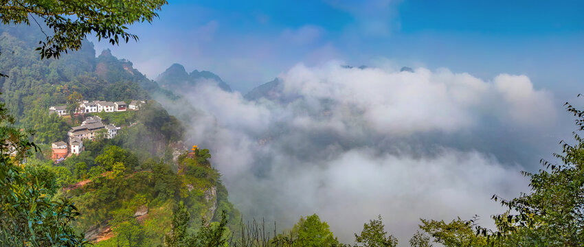 齊云山云海全景圖