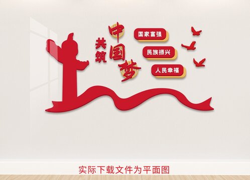 中國夢文化墻