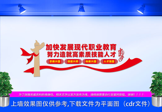 職業(yè)教育文化墻