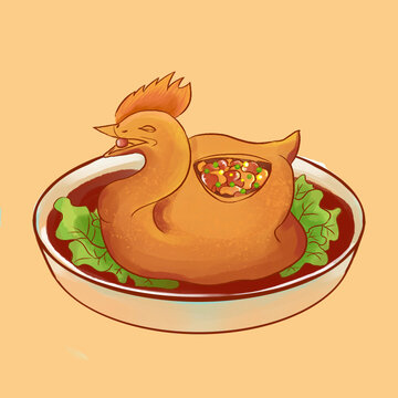 布袋雞