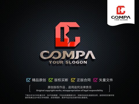 BC字母標志