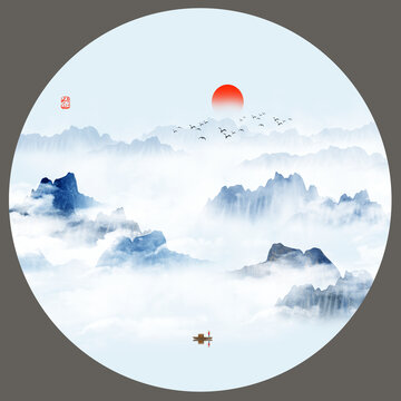 山水畫