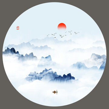 水墨畫