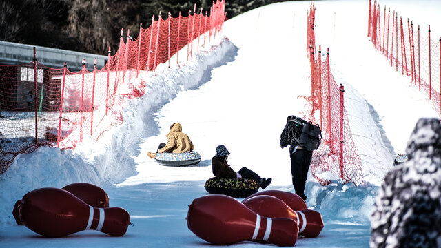 四川理县孟屯河谷自然滑雪场