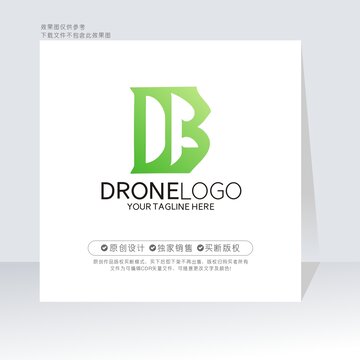 DB字母标志BD标志