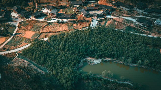 山村风光