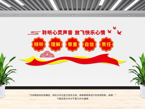 心理咨詢文化墻