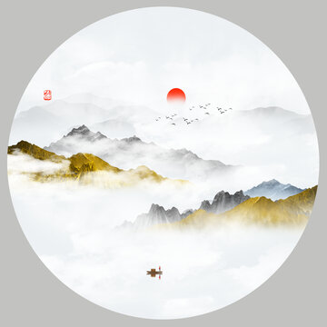 山水畫