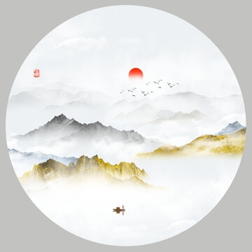 山水畫