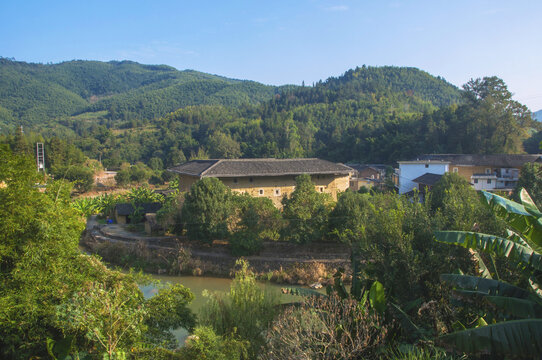 南靖石桥村风景