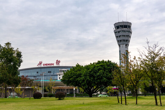 四川成都双流机场建筑